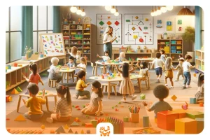 آموزش اشکال هندسی به کودکان