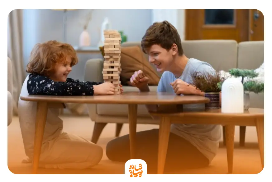 بازی با کودکان 4 ساله در منزل