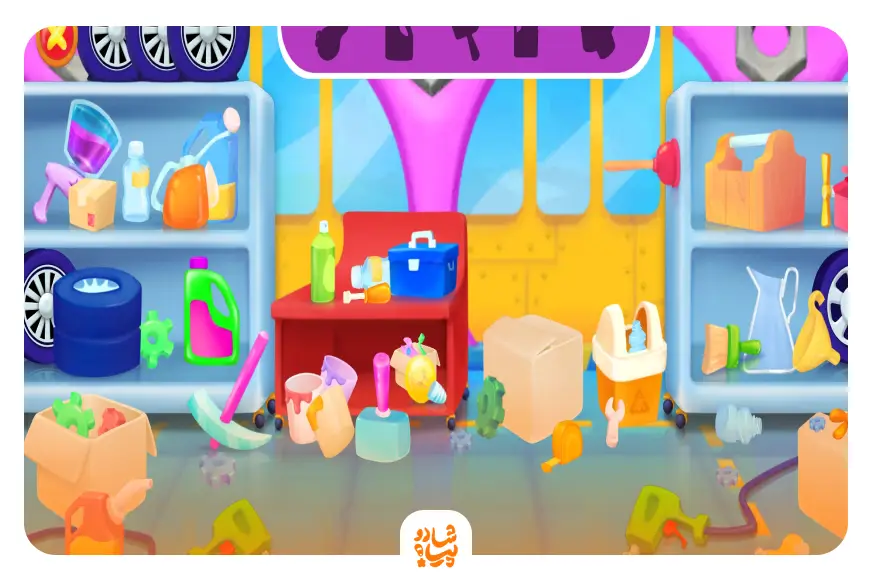 تعمیر گاه بگرد و پیدا کن